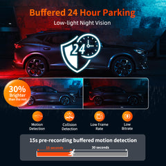 Fuvymyt OEM-Fit 4K Dash Cam for Ford (F-150, F-250, F-350, Mustang Mach-E | 2019–2025)