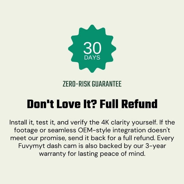 Premium 4K OEM Dash Cam for Dodge RAM 2500 | Invisible Dashcam [2019-2024]