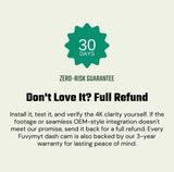 Premium 4K OEM Dash Cam for Toyota RAV4 | Invisible Mirror Mount Dashcam [2019-2025]