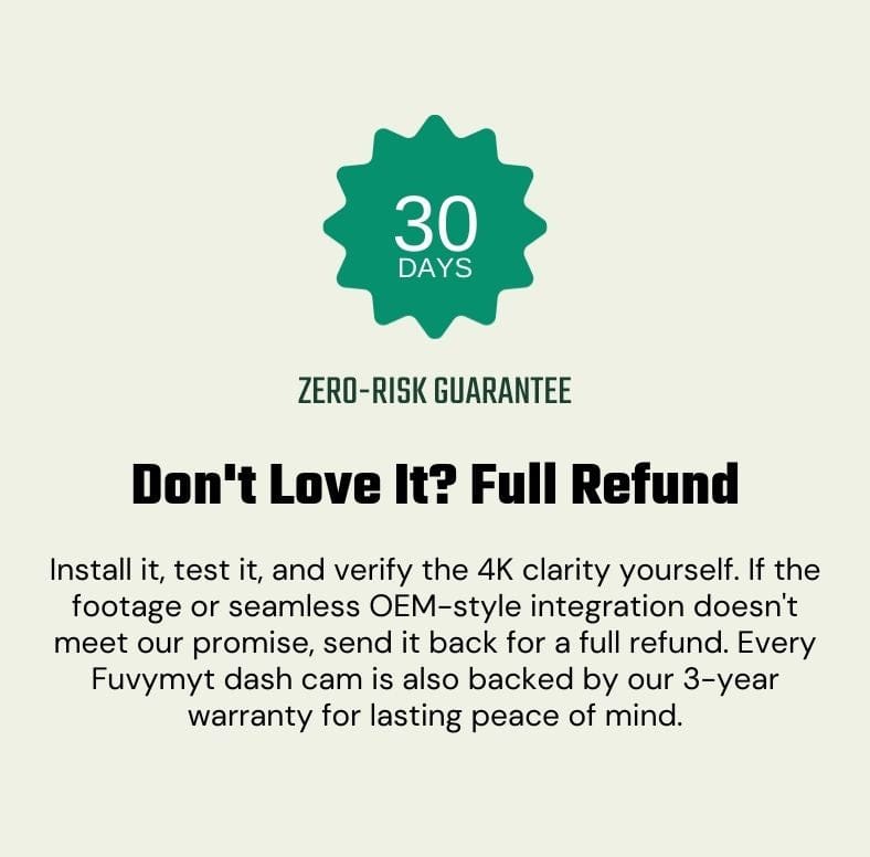 Premium 4K OEM Dash Cam for Dodge RAM 2500 | Invisible Dashcam [2019-2024]