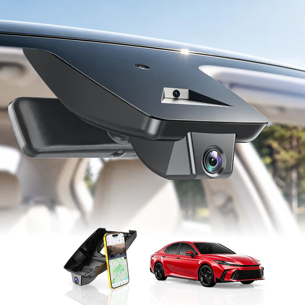 Premium 4K OEM Dash Cam for Toyota Camry | Invisible Mirror Mount [2021-2026]