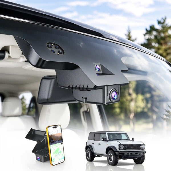 Premium 4K OEM Dash Cam for Ford Bronco | Invisible Dashcam [2021-2026]