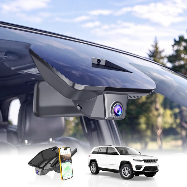 Premium 4K Dash Cam for Jeep Grand Cherokee | OEM Style Dashcam [2022-2026]