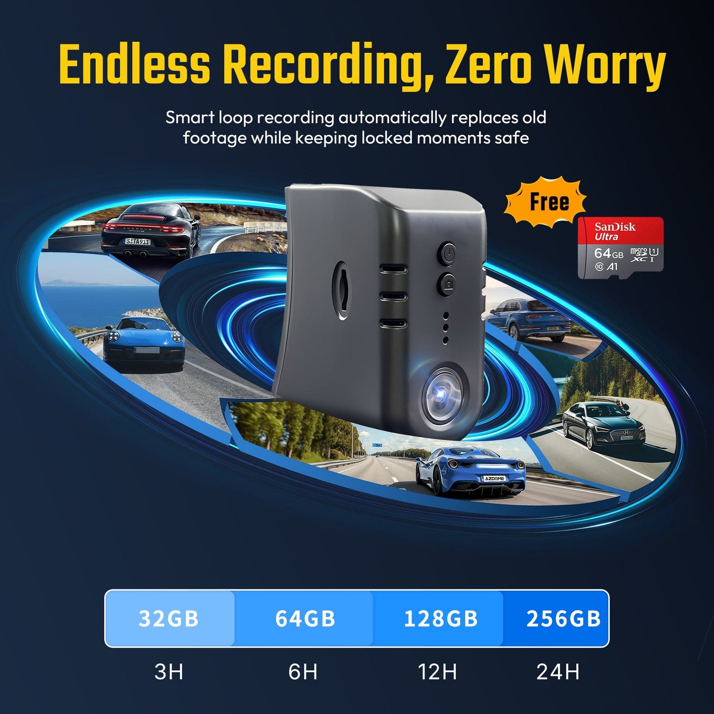 Fuvymyt OEM Dashcam for Lexus LX600, LX700h, ES Series, GX550 & RS Series