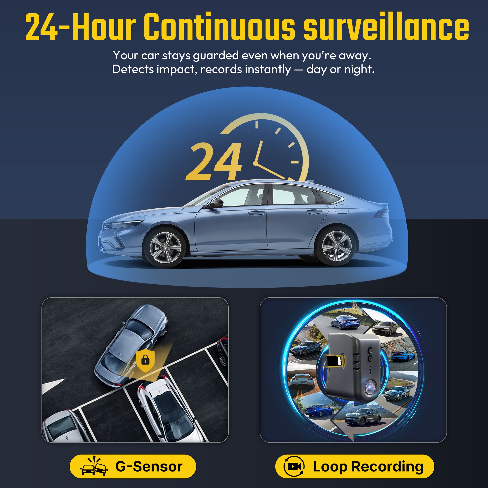 Fuvymyt OEM-Integrated Dashcam for Jeep Gladiator JT & Wrangler (2018–2025)