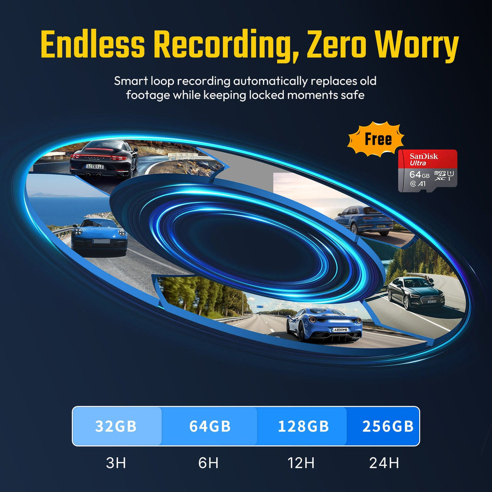 Fuvymyt Audi OEM Dashcam 2018–2025 | A/Q/S Series 4K Dash Cam