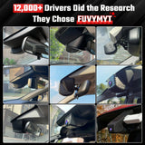 Premium 4K OEM Dash Cam for Toyota RAV4 | Invisible Mirror Mount Dashcam [2019-2025]