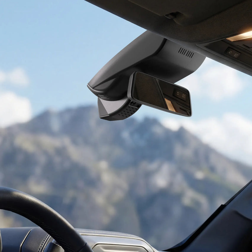 Finally, A dashcam that looks and works like it came with your car.