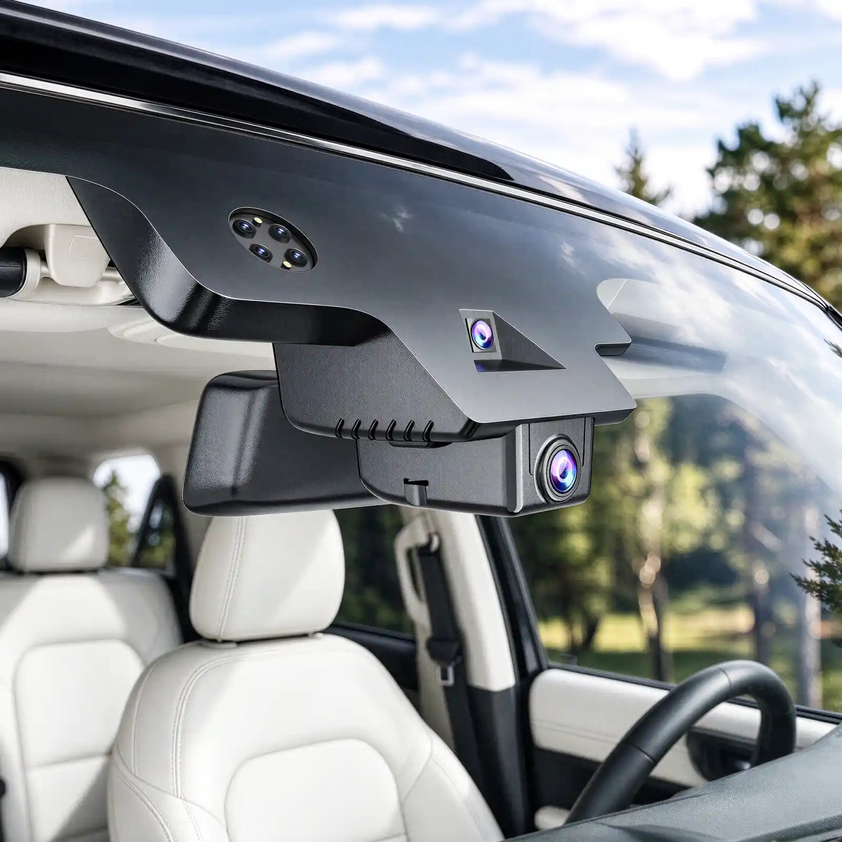 Frequently asked questions about dash cam installation and features