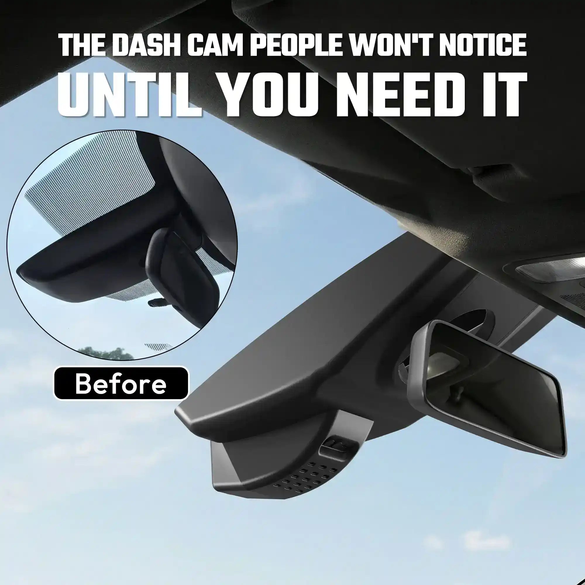 Fuvymyt Toyota 4Runner Dash Cam OEM Style 4K UHD Premium Integrated Dashcam