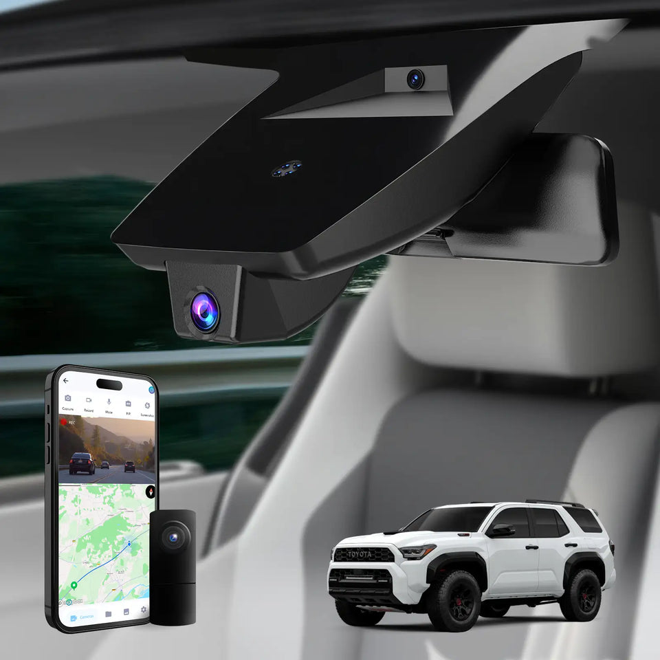 Fuvymyt Toyota 4Runner Dash Cam OEM Style 4K UHD Premium Integrated Dashcam