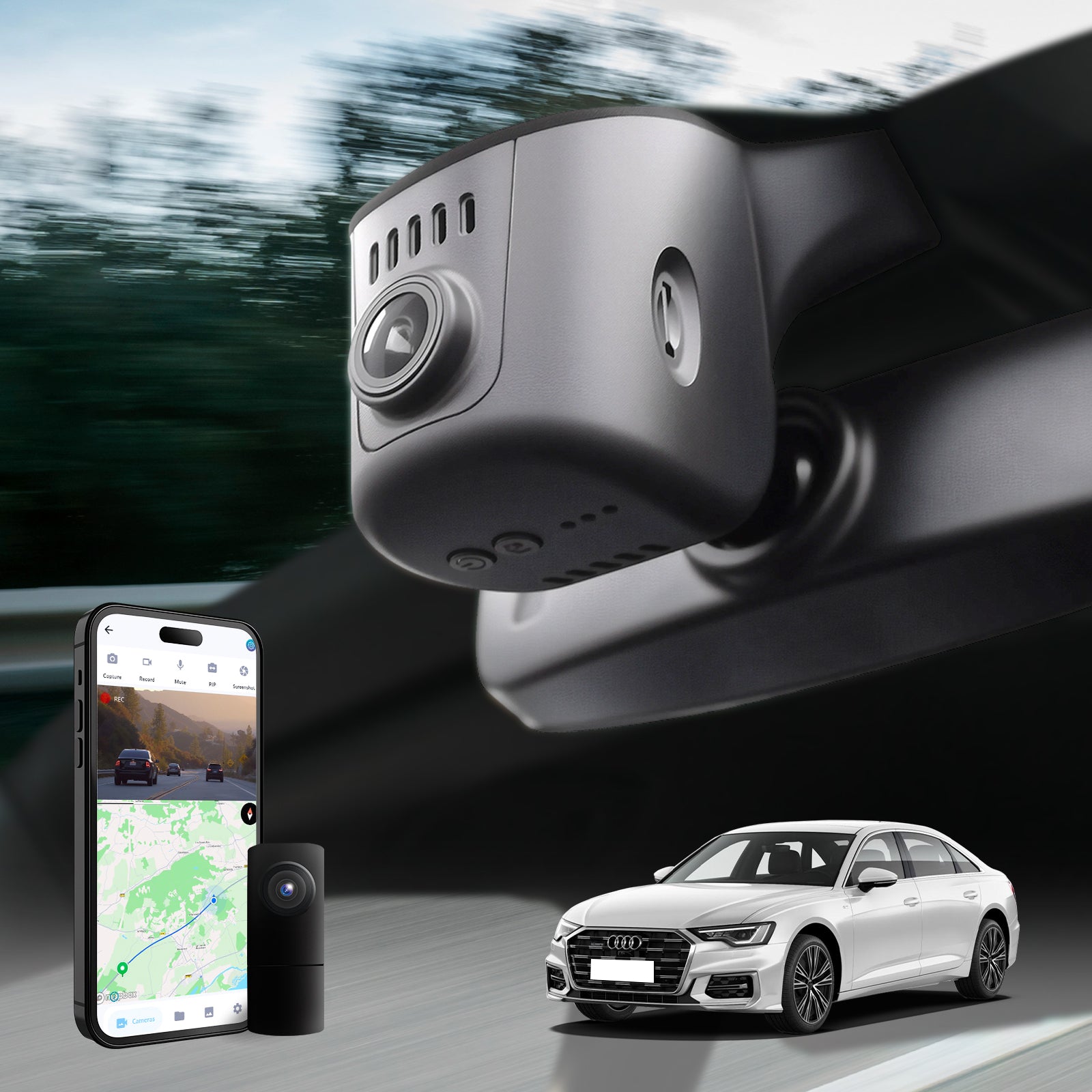 OEM Dashcam for Audi