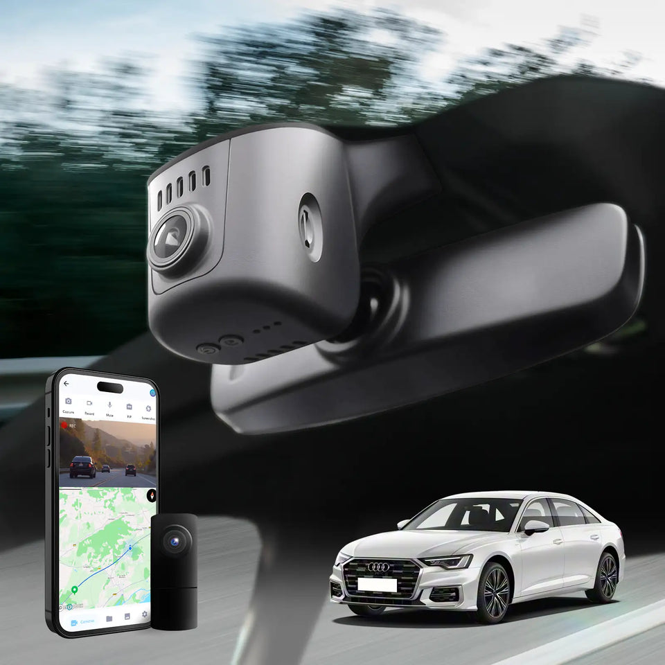 Fuvymyt Audi A Series Dash Cam OEM Style 4K UHD Premium Integrated Dashcam
