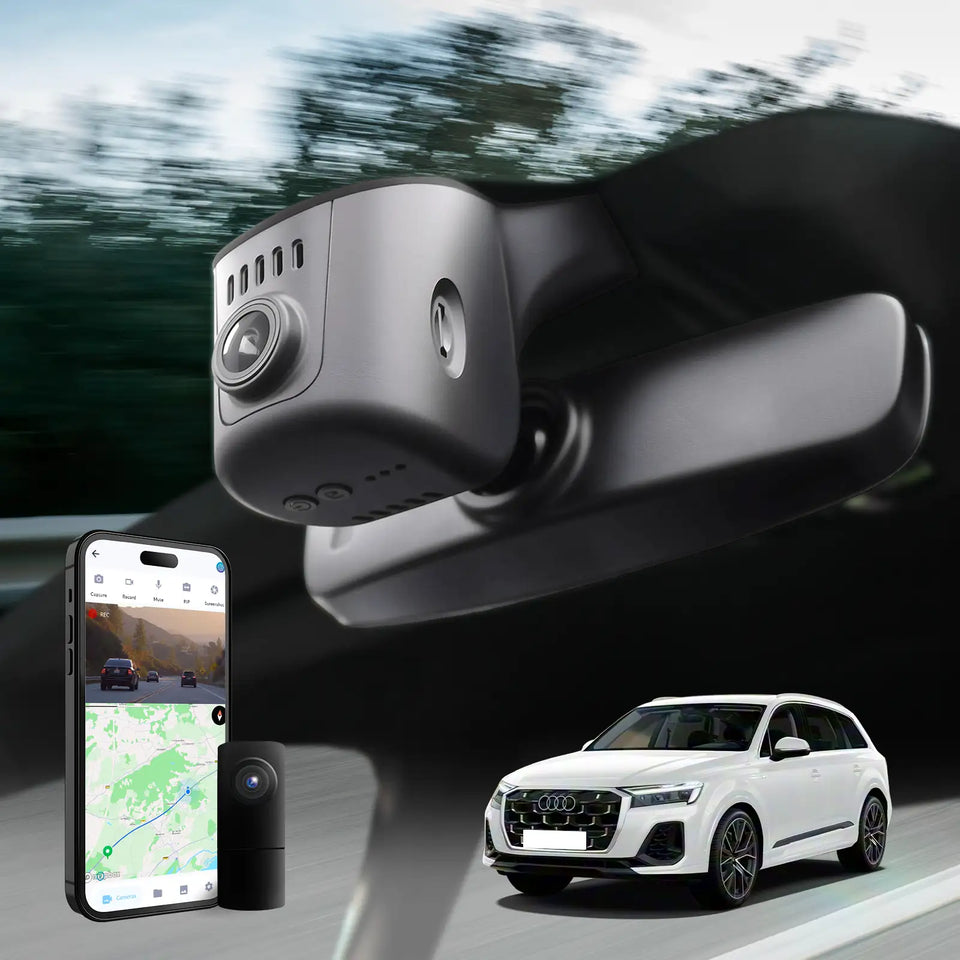 Fuvymyt Audi Q Series Dash Cam OEM Style 4K UHD Premium Integrated Dashcam