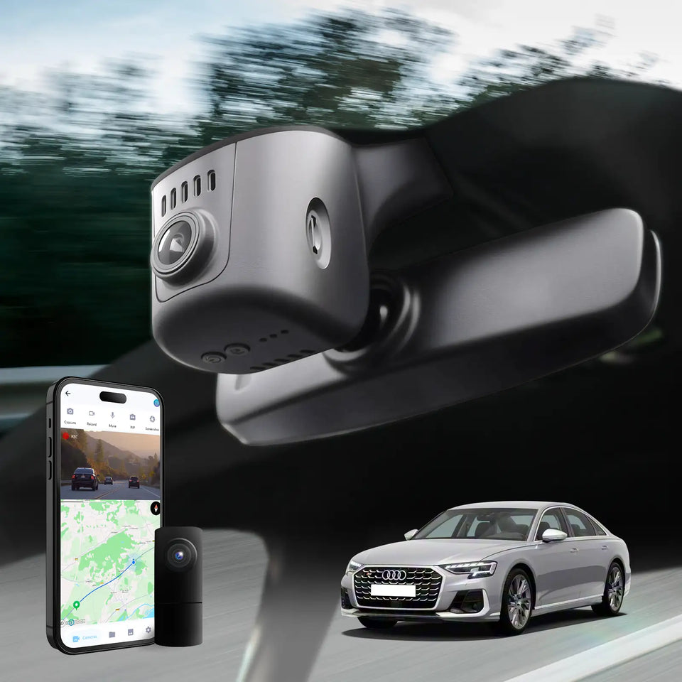 Fuvymyt Audi S Series Dash Cam OEM Style 4K UHD Premium Integrated Dashcam