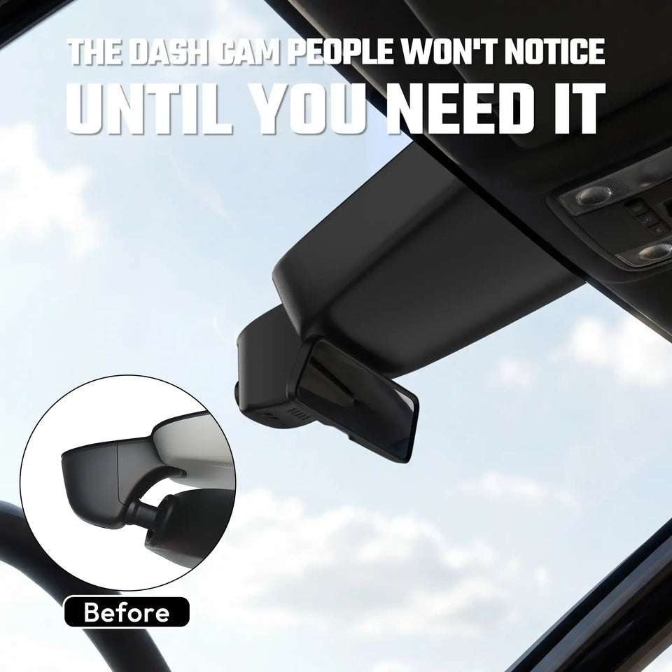 Fuvymyt Porsche Macan Dash Cam OEM Style 4K UHD Premium Integrated Dashcam