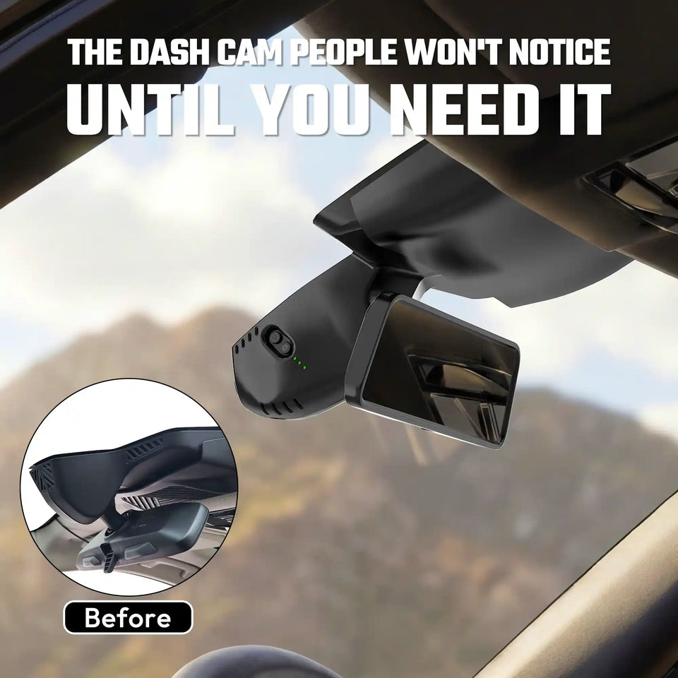 Fuvymyt BMW X3 Dash Cam | OEM Style 4K UHD Premium Integrated Dashcam [2018-2024]