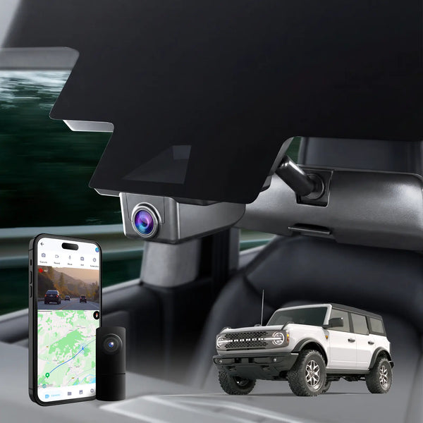 Premium 4K OEM Dash Cam for Ford Bronco | Invisible Dashcam [2021-2026]