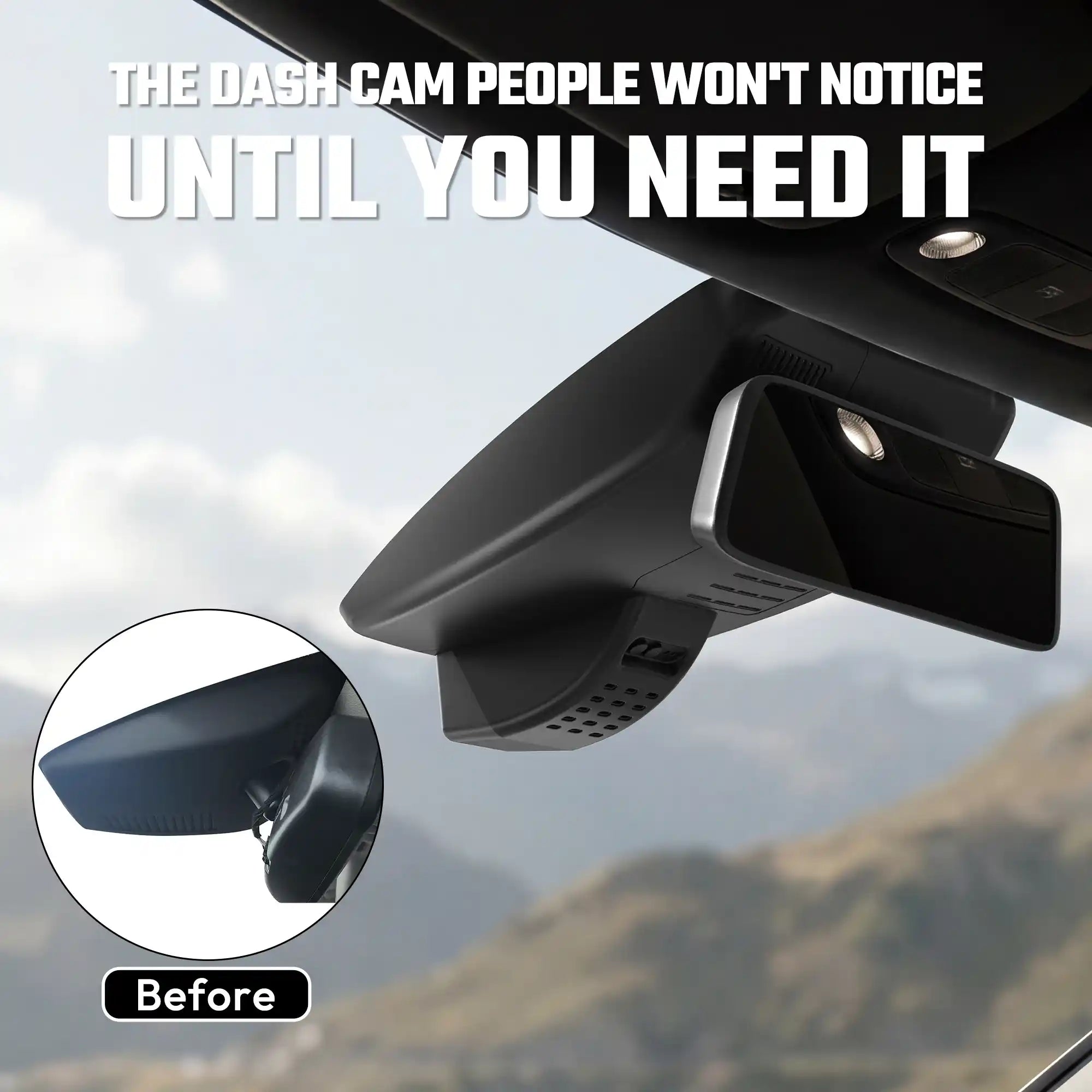 Fuvymyt Mazda CX-9 Dash Cam | OEM Style 4K UHD Premium Integrated Dashcam [2018-2025]