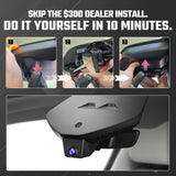 Premium Hidden 4K Dash Cam for Cadillac Escalade 2021-2026 Invisible Luxury