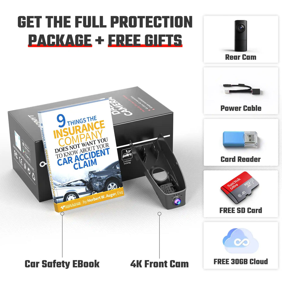 Fuvymyt Chevy Blazer Dash Cam OEM Style 4K UHD Premium Integrated Dashcam