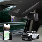 Premium Hidden 4K Dash Cam for Chevy Silverado | OEM Mirror Mount [2019-2026]