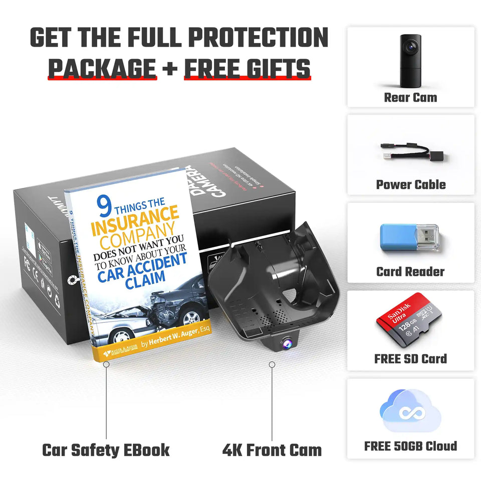 Fuvymyt Chevy Trailblazer Dash Cam OEM Style 4K UHD Premium Integrated Dashcam