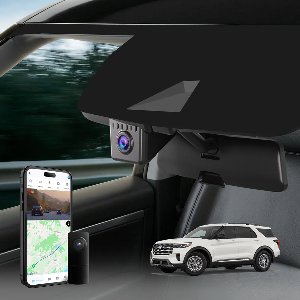 Ford Explorer Dash Cam OEM Style 4K UHD Premium Integrated Dashcam [2020-2026]