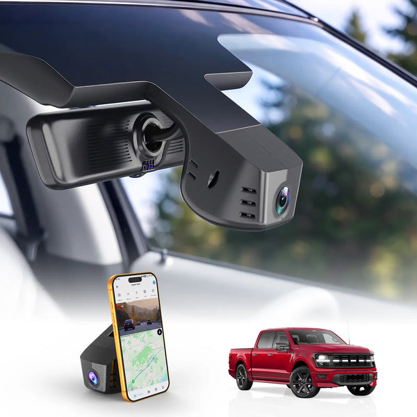 Premium 4K OEM Dash Cam for Ford F150 | Invisible ford f150 Dashcam [2018-2026]