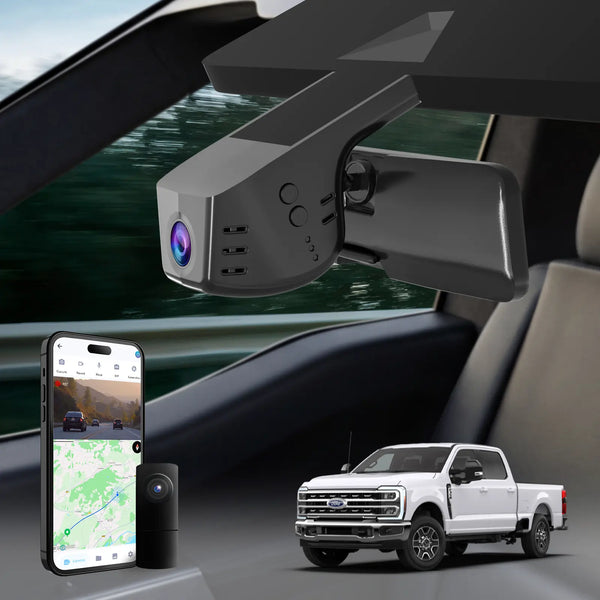 Premium 4K OEM Dash Cam for Ford F350 Super Duty | Invisible Dashcam [2018-2025]