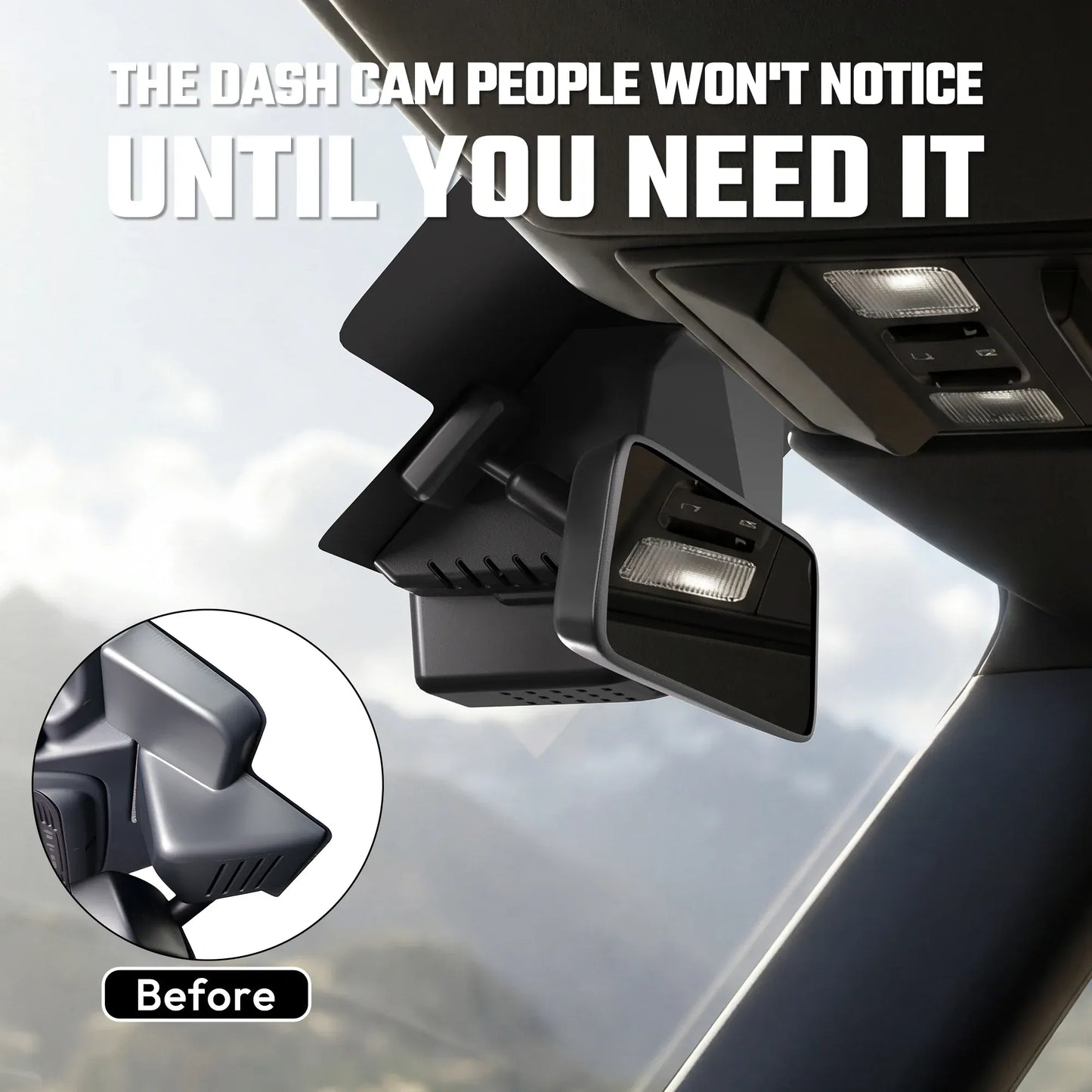 Premium 4K OEM Dash Cam for Ford Bronco | Invisible Dashcam [2021-2025]