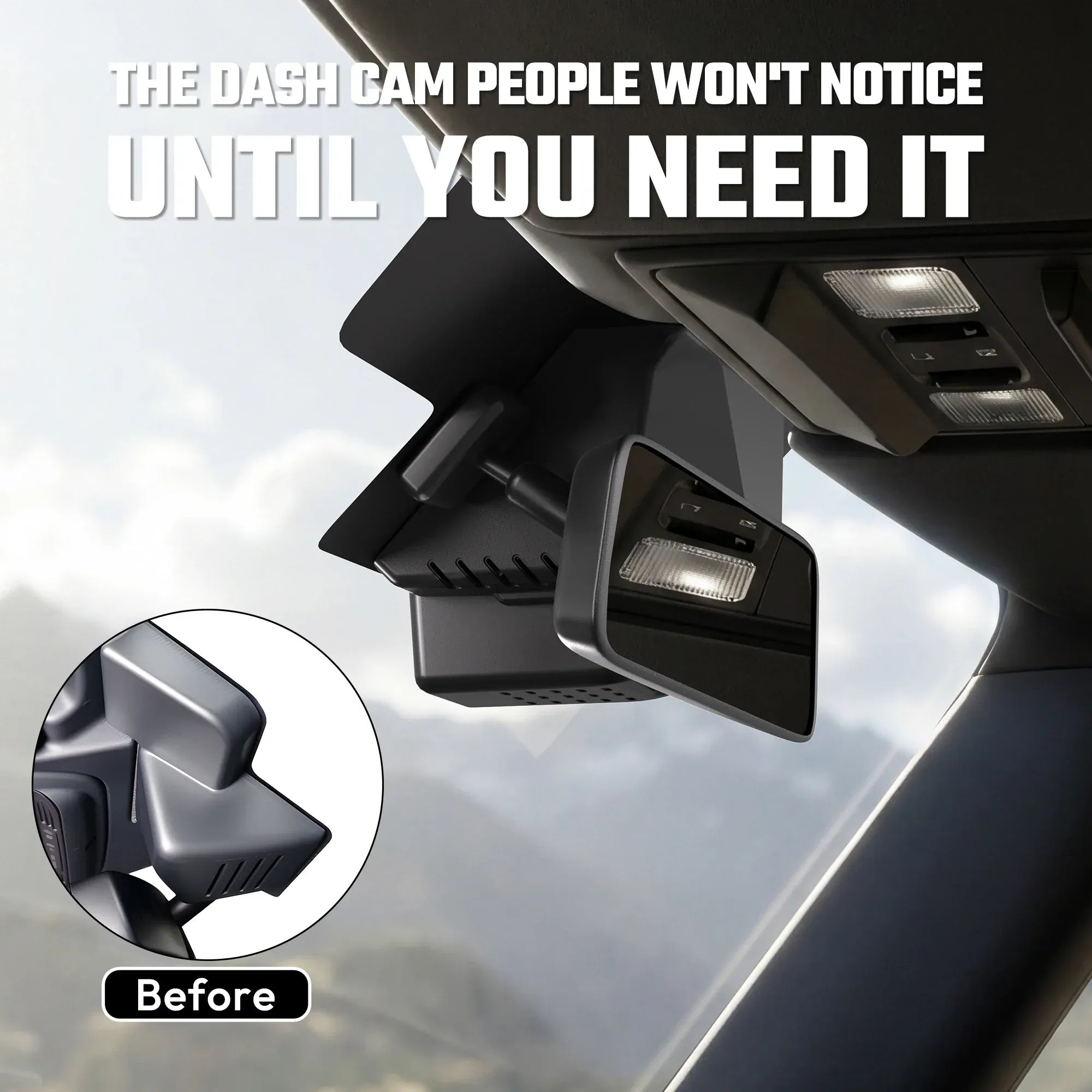 Premium 4K OEM Dash Cam for Ford Bronco | Invisible Dashcam [2021-2025]