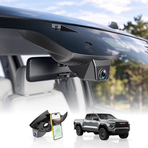 Fuvymyt GMC Canyon Dash Cam — Hidden OEM-Style 4K Dash Cam (2023–2026)
