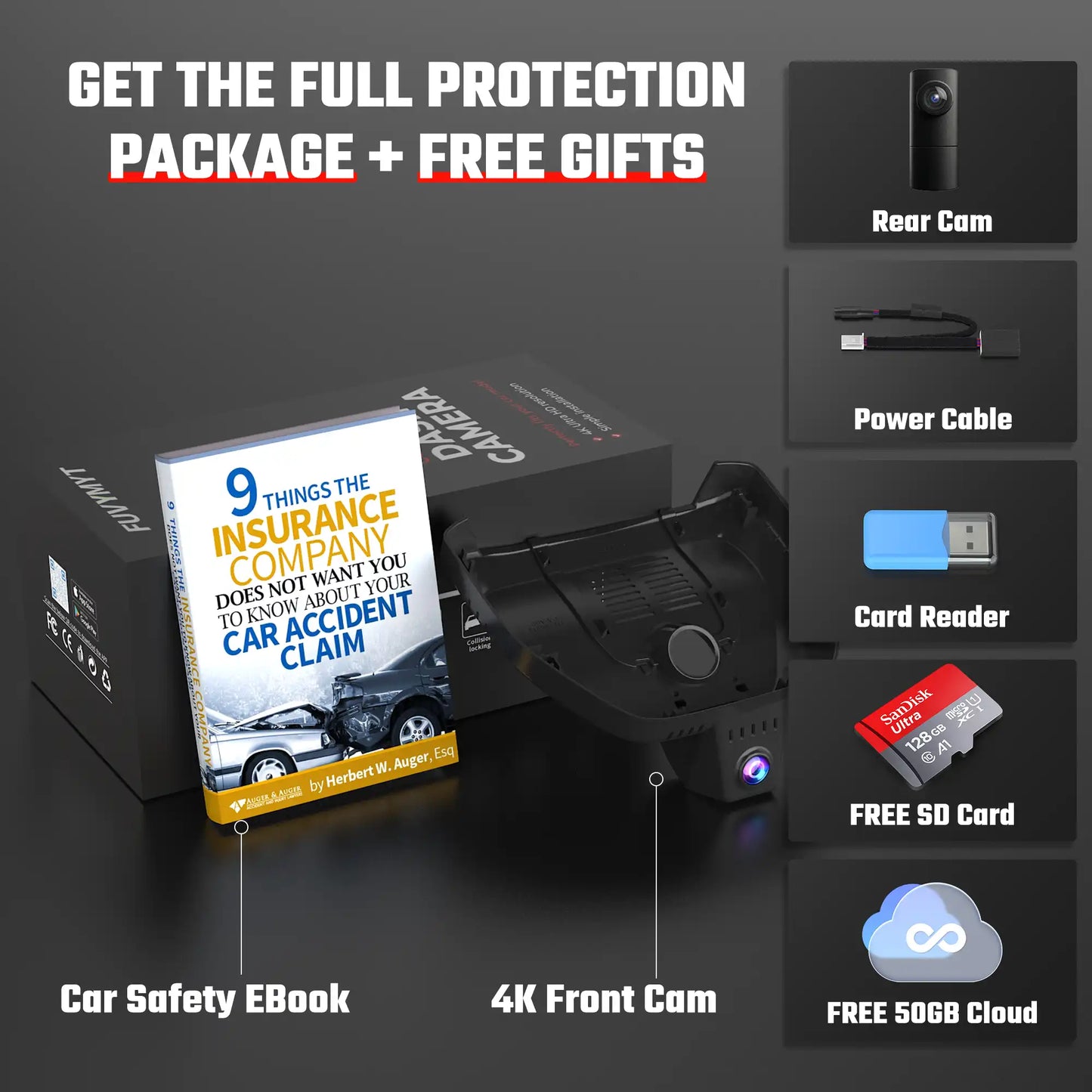 Fuvymyt Buick Envision Dash Cam OEM Style 4K UHD Premium Integrated Dashcam