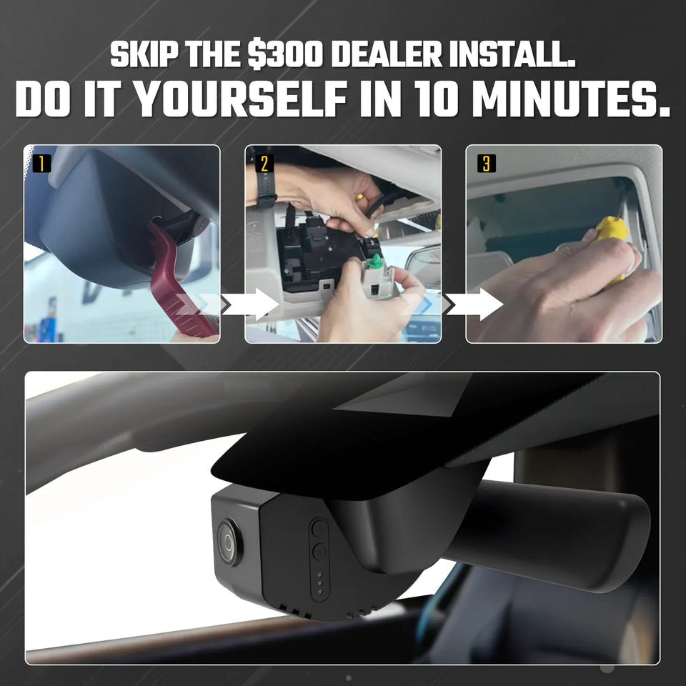Premium 4K OEM Dash Cam for Honda CRV | Invisible Dashcam [2023-2025]
