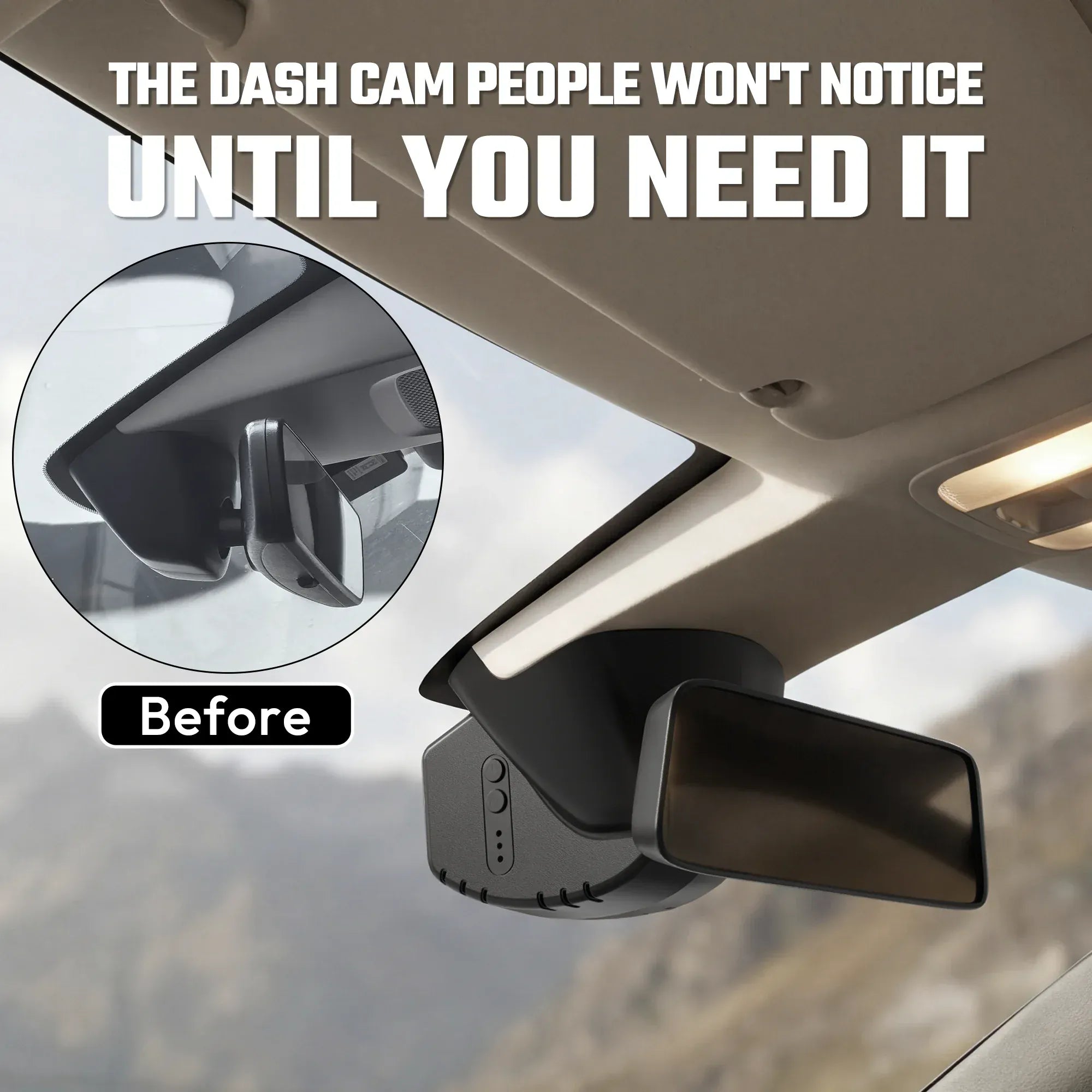 Premium 4K OEM Dash Cam for Honda CRV | Invisible Dashcam [2023-2025]