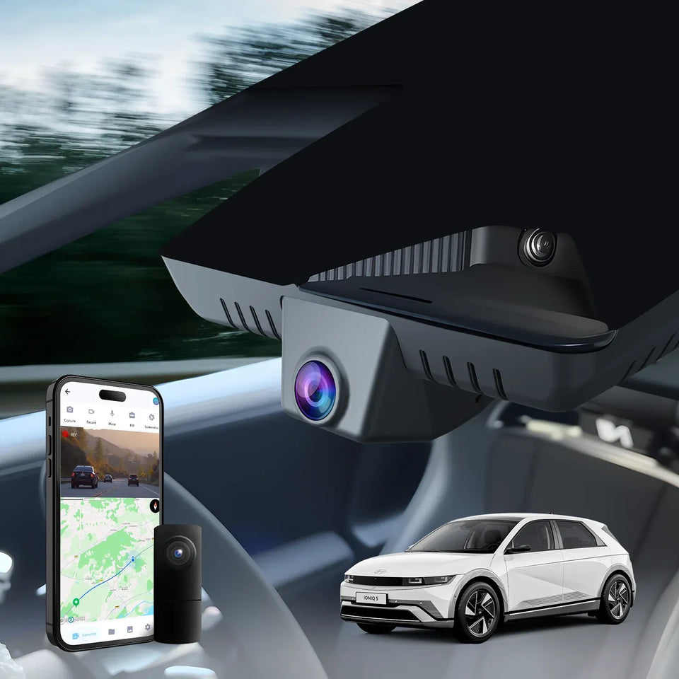 Fuvymyt Hyundai Ioniq 5 Dash Cam OEM Style 4K UHD Premium Integrated Dashcam