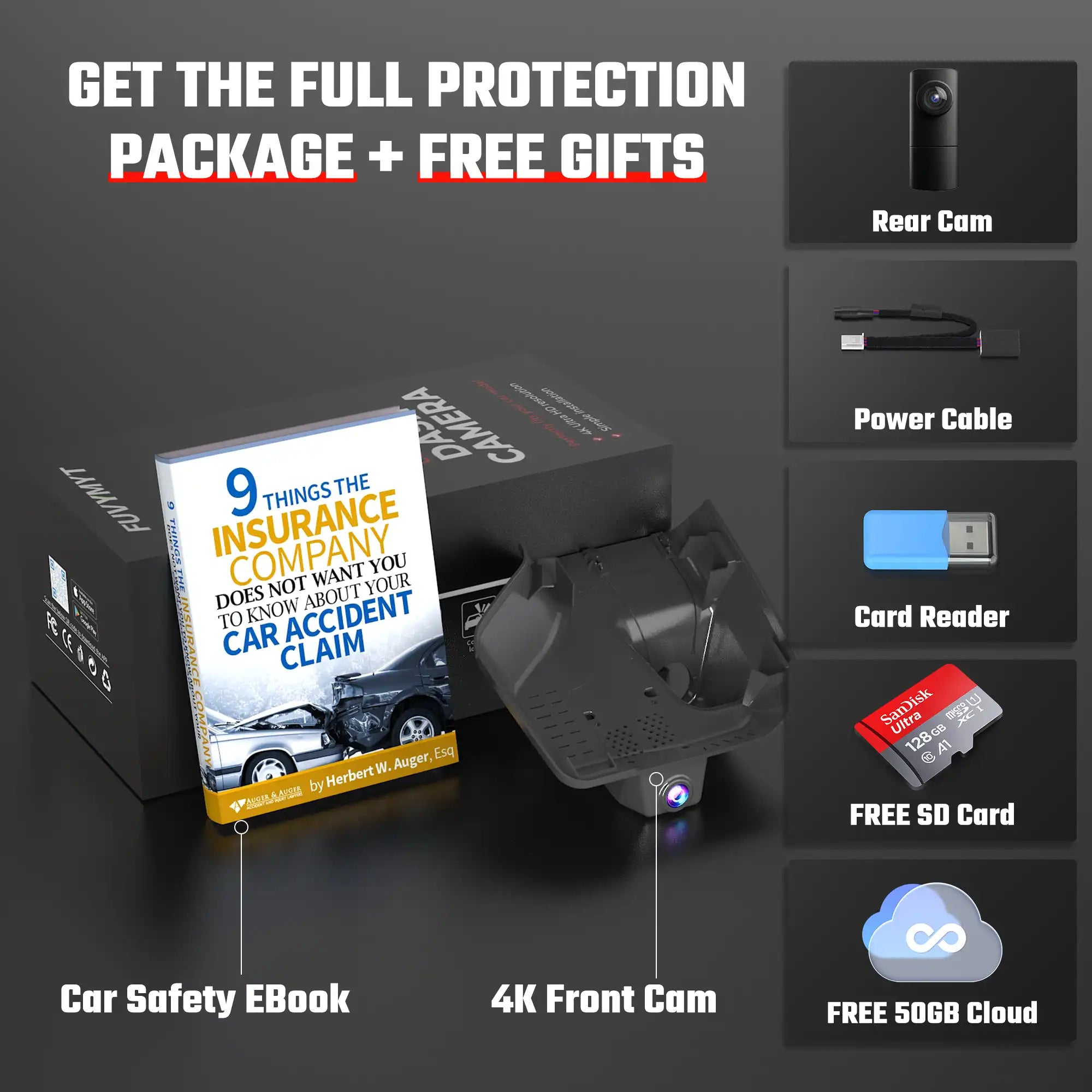 Premium 4K Dash Cam for Jeep Grand Cherokee | OEM Style Dashcam [2022-2026]