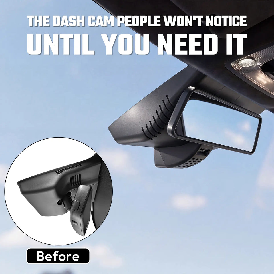 Fuvymyt Kia EV9 Dash Cam OEM Style 4K UHD Premium Integrated Dashcam