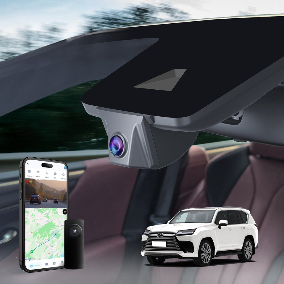 Fuvymyt OEM Dashcam for Lexus LX600, LX700h, ES Series, GX550 & RS Series