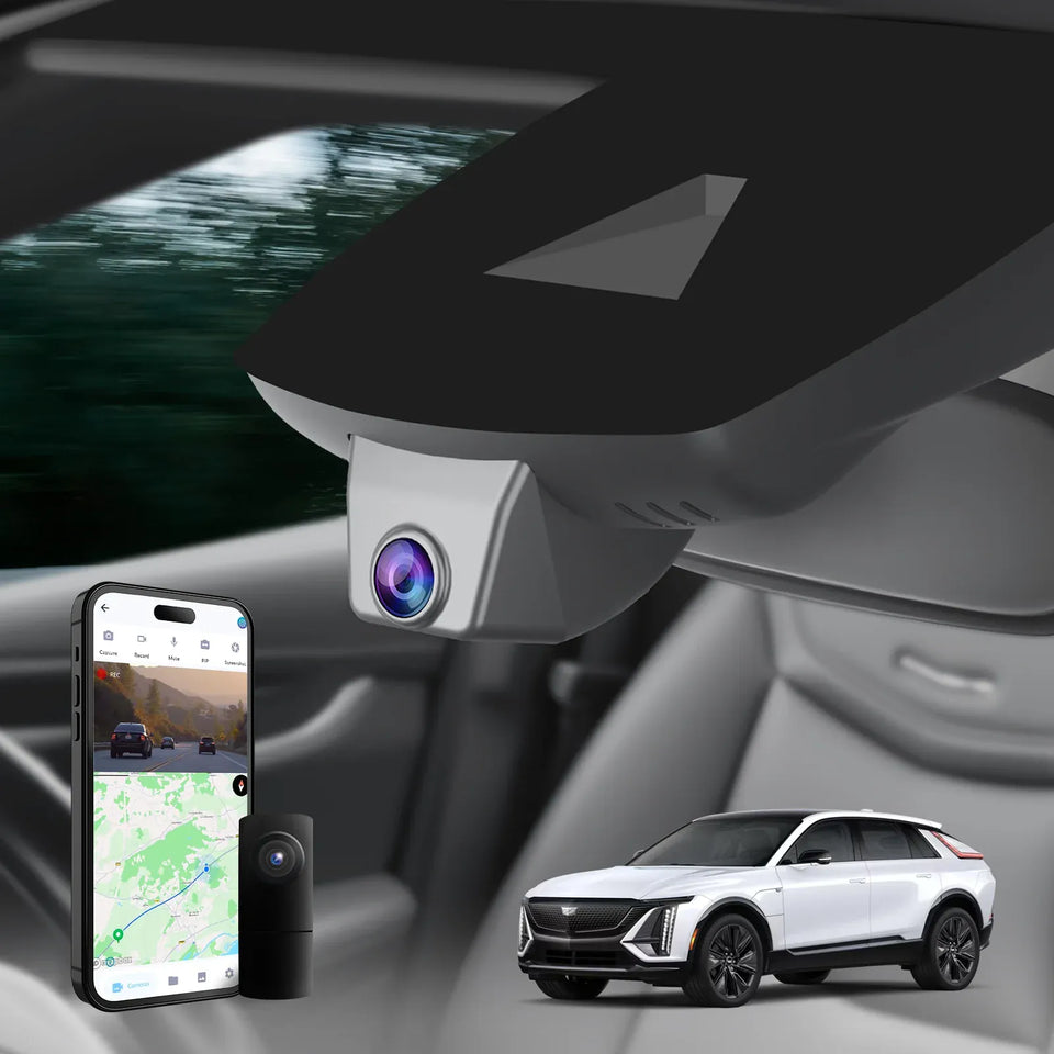 OEM 4K Dashcam for Cadillac | Fits Lyriq, Escalade, CT5, CT4 & XT6