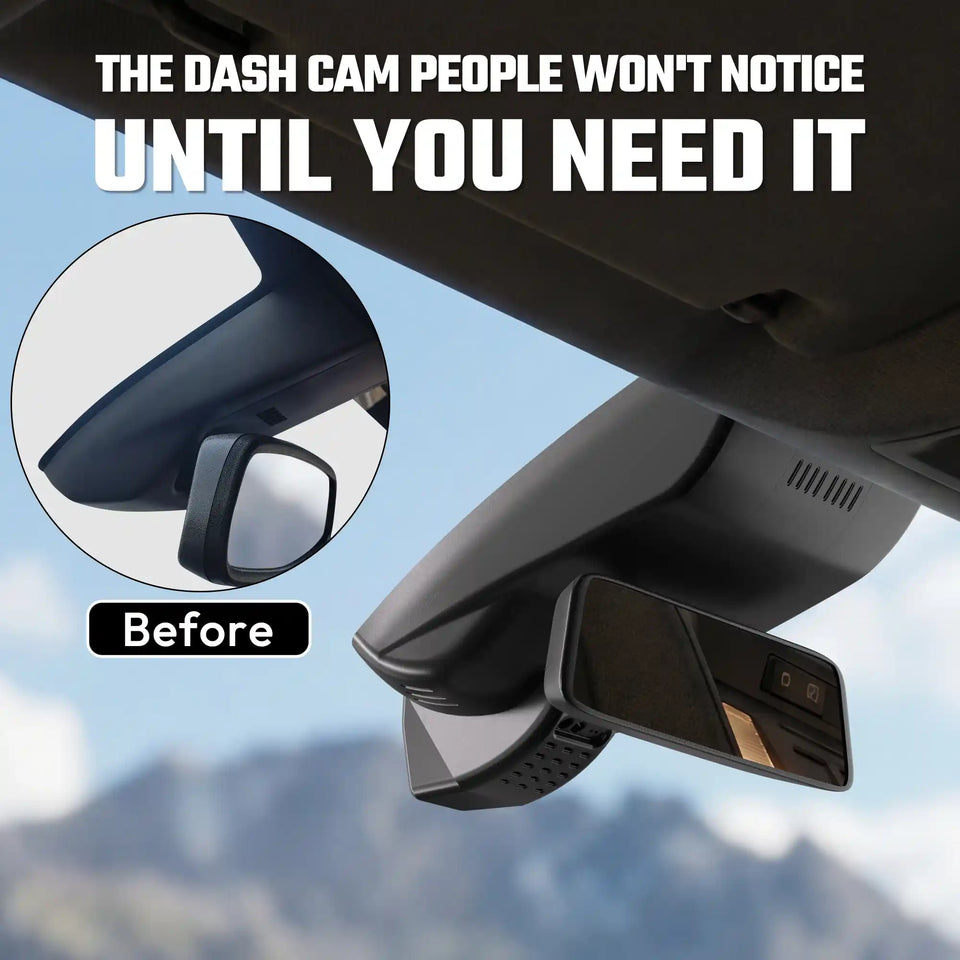 Fuvymyt Cadillac Lyriq Dash Cam OEM Style 4K UHD Premium Integrated Dashcam