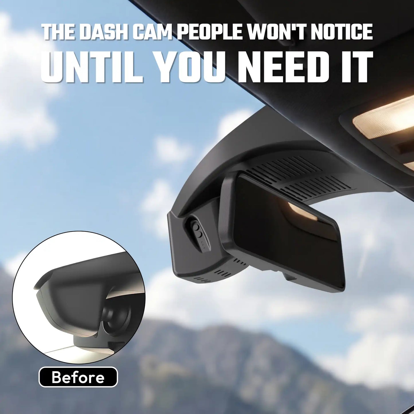 Fuvymyt Mazda 3 Dash Cam | OEM Style 4K UHD Premium Integrated Dashcam [2024-2025]