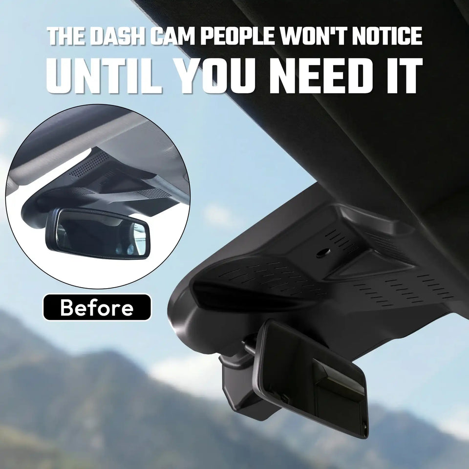 Ford Mustang Mach-E Dash Cam OEM Style 4K UHD Premium Integrated Dashcam [2021-2025]