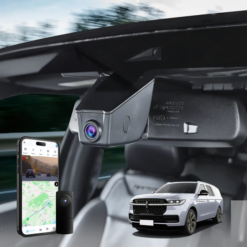 Fuvymyt Lincoln Navigator Dash Cam OEM Style 4K UHD Premium Integrated Dashcam [2018-2025]