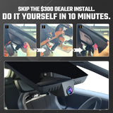 Fuvymyt Hyundai Palisade Dash Cam OEM Style 4K UHD Premium Integrated Dashcam
