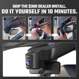 Fuvymyt Porsche Taycan Dash Cam OEM Style 4K UHD Premium Integrated Dashcam [2020-2024]