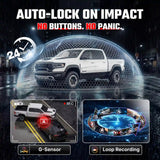 Premium 4K OEM Dash Cam for Dodge RAM 3500 | Invisible Dashcam [2019-2024]