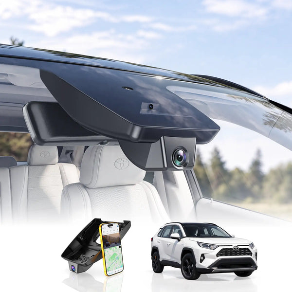 Premium 4K OEM Dash Cam for Toyota RAV4 | Invisible Mirror Mount Dashcam [2019-2025]