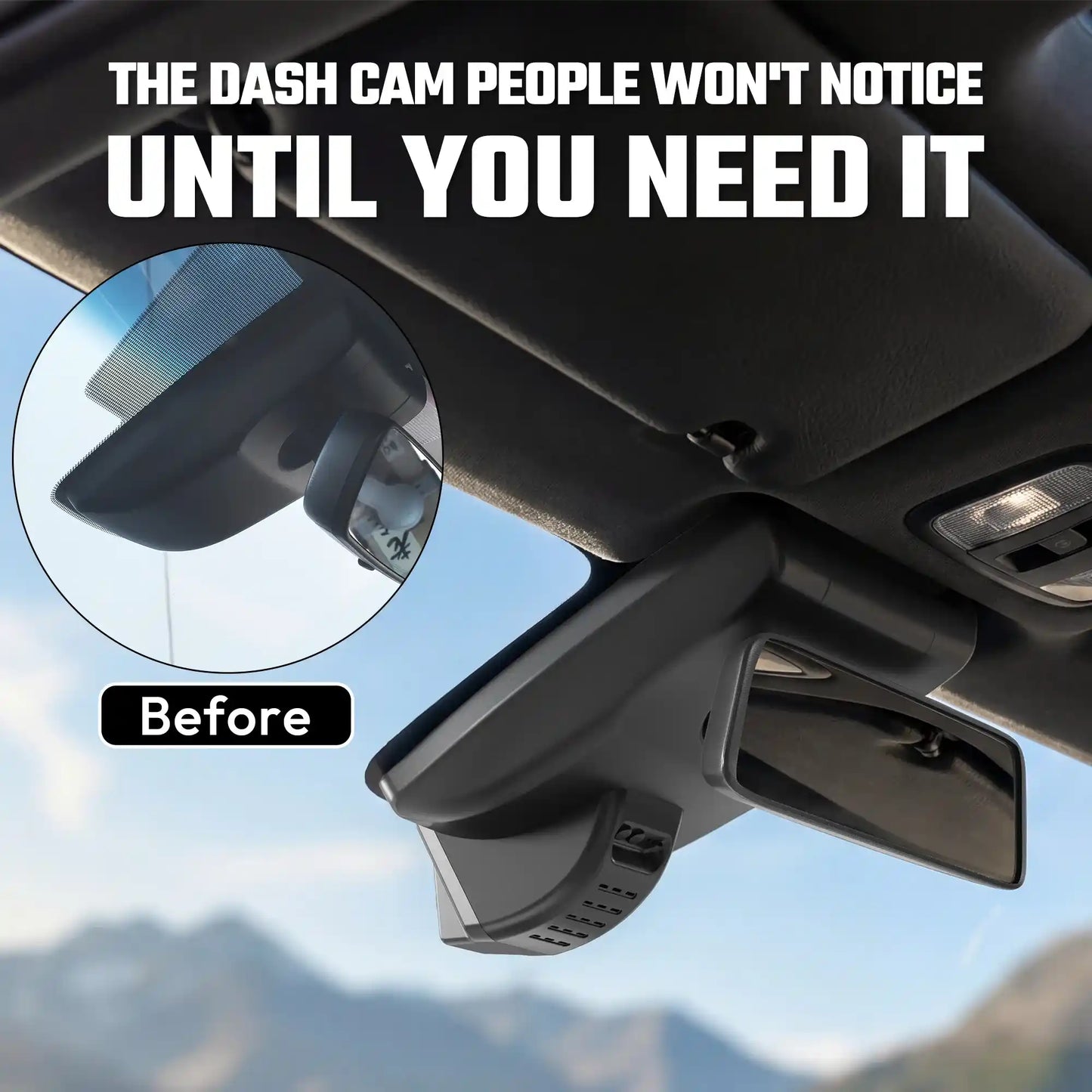 Premium OEM Dash Cam for Lexus RX 350 | Hidden Install Dash Cam